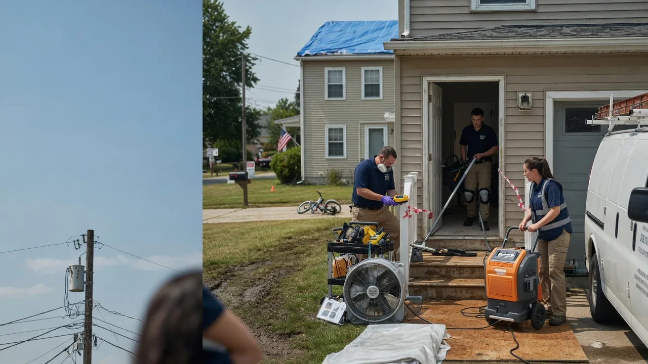 Water Damage Repair in Oldtown, ID near me